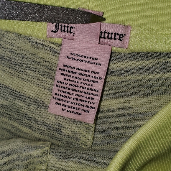 Juicy Couture Bright Yellow Track Suit Pants - Picture 4 of 11